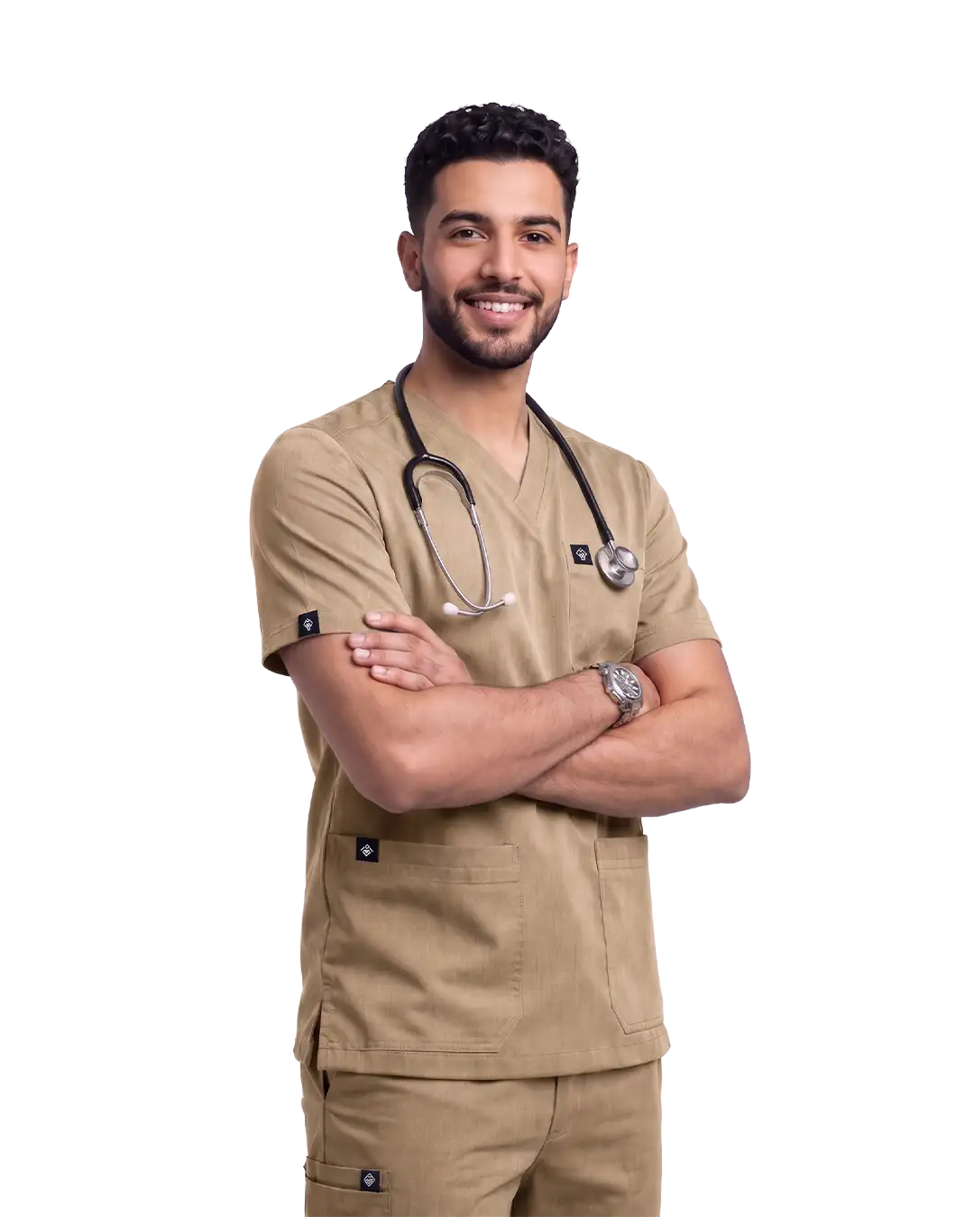 BM Essential Cut – Men's Medical Scrub Set