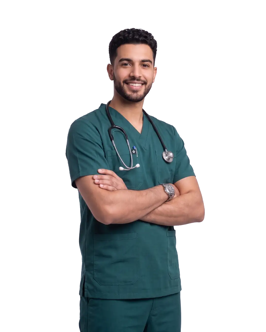 BM Essential Cut – Men's Medical Scrub Set
