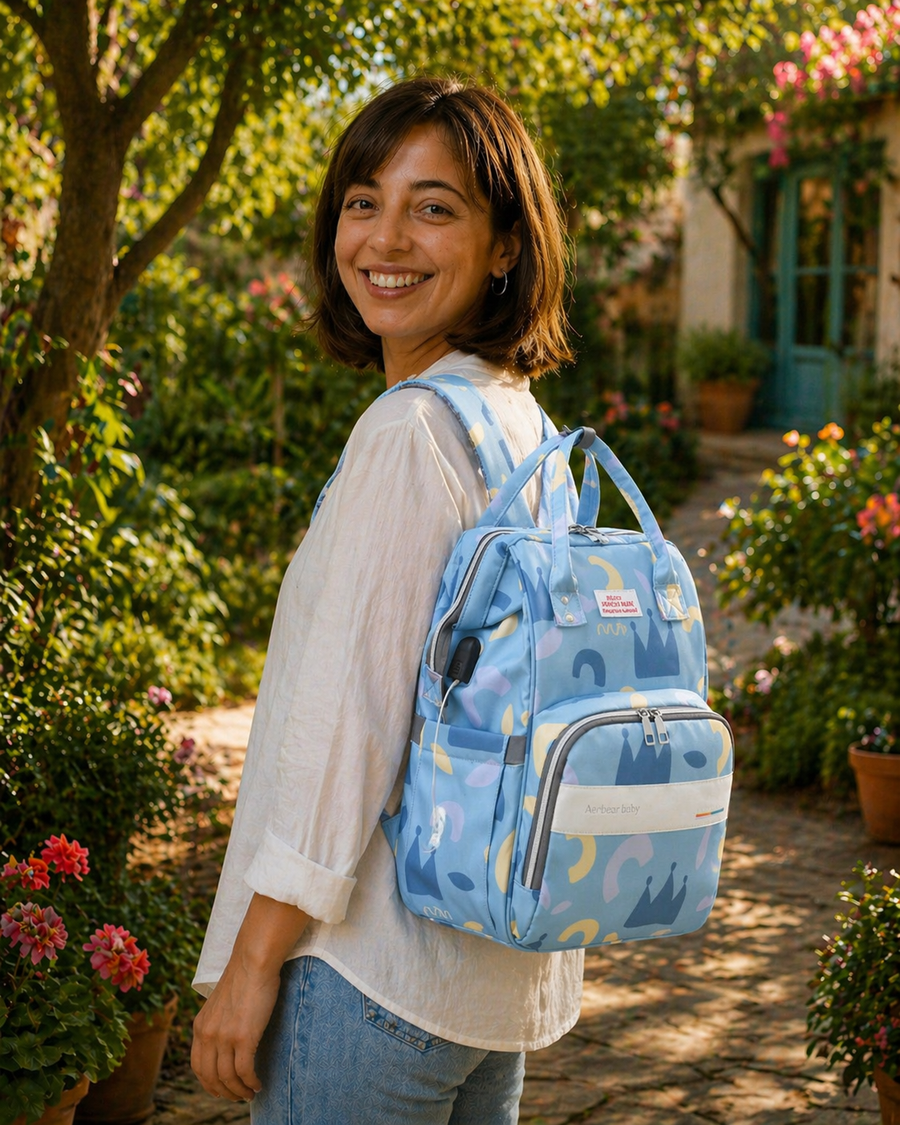 AERBEAR BABY BAG ORIGINAL - شنطة أطفال فاخرة