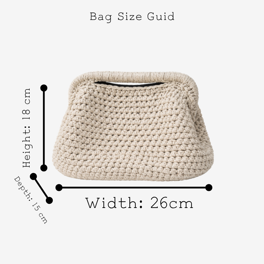 شنطه (Clutch) بفتحة علوية مدمجة
