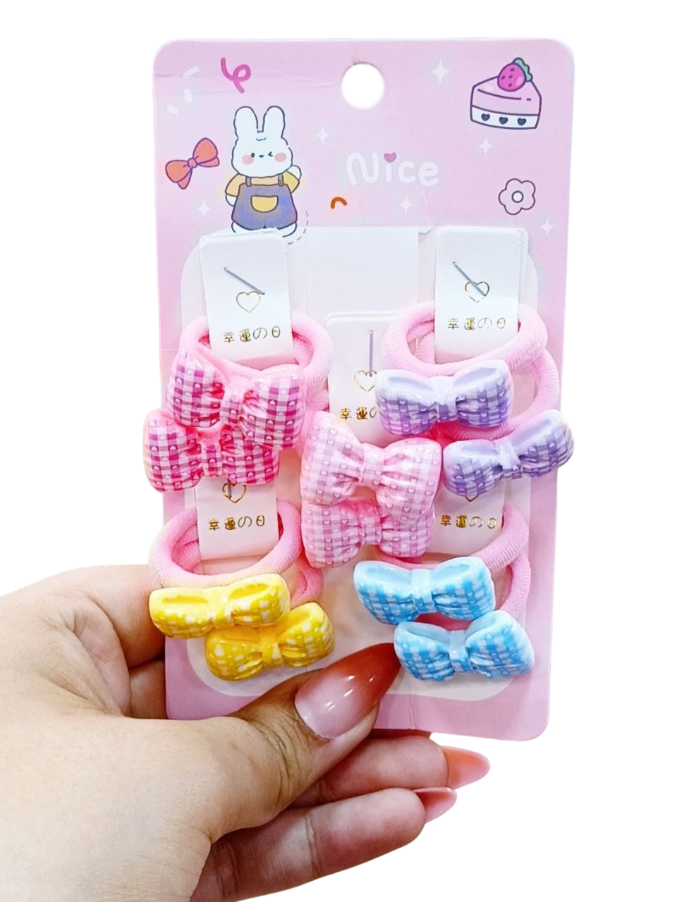 Kids Bow Hair Ties