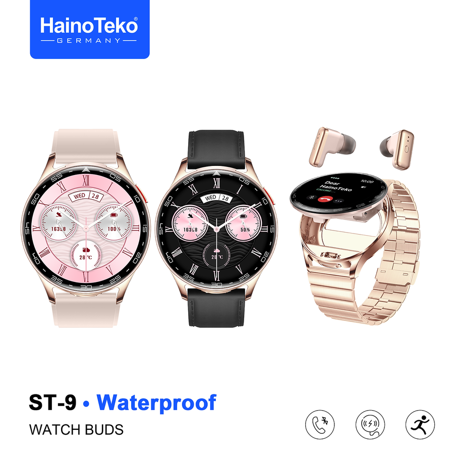 ساعة Haino Teko ST-9 – ساعة ذكية بسماعات لاسلكية مدمجة