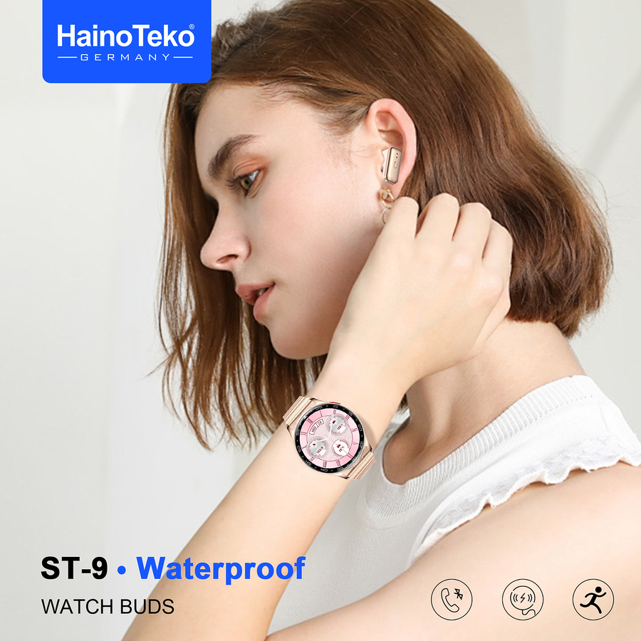 ساعة Haino Teko ST-9 – ساعة ذكية بسماعات لاسلكية مدمجة