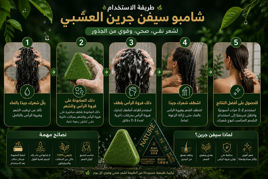 طريقة استخدام Seven Green