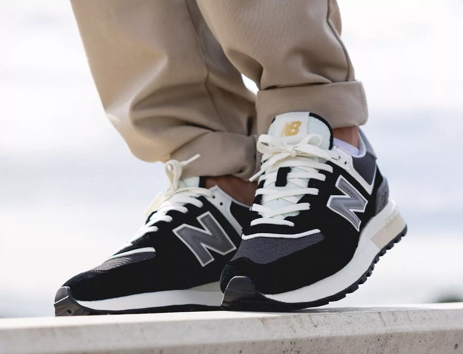 New Balance 574 Legacy Black Marblehead