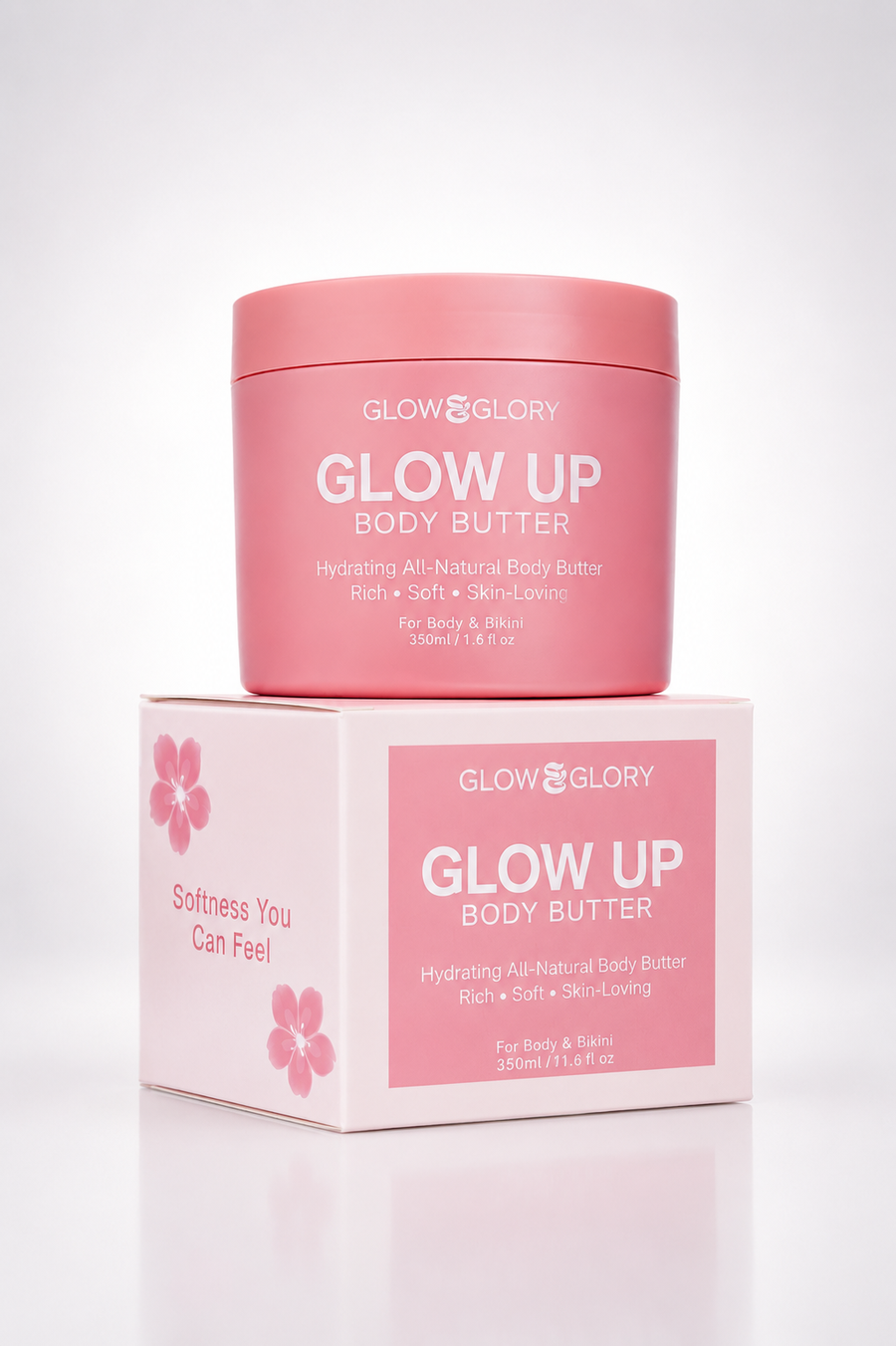 Glow Up Butter - زبدة للجسم و البكيني للترطيب و التفتيح 