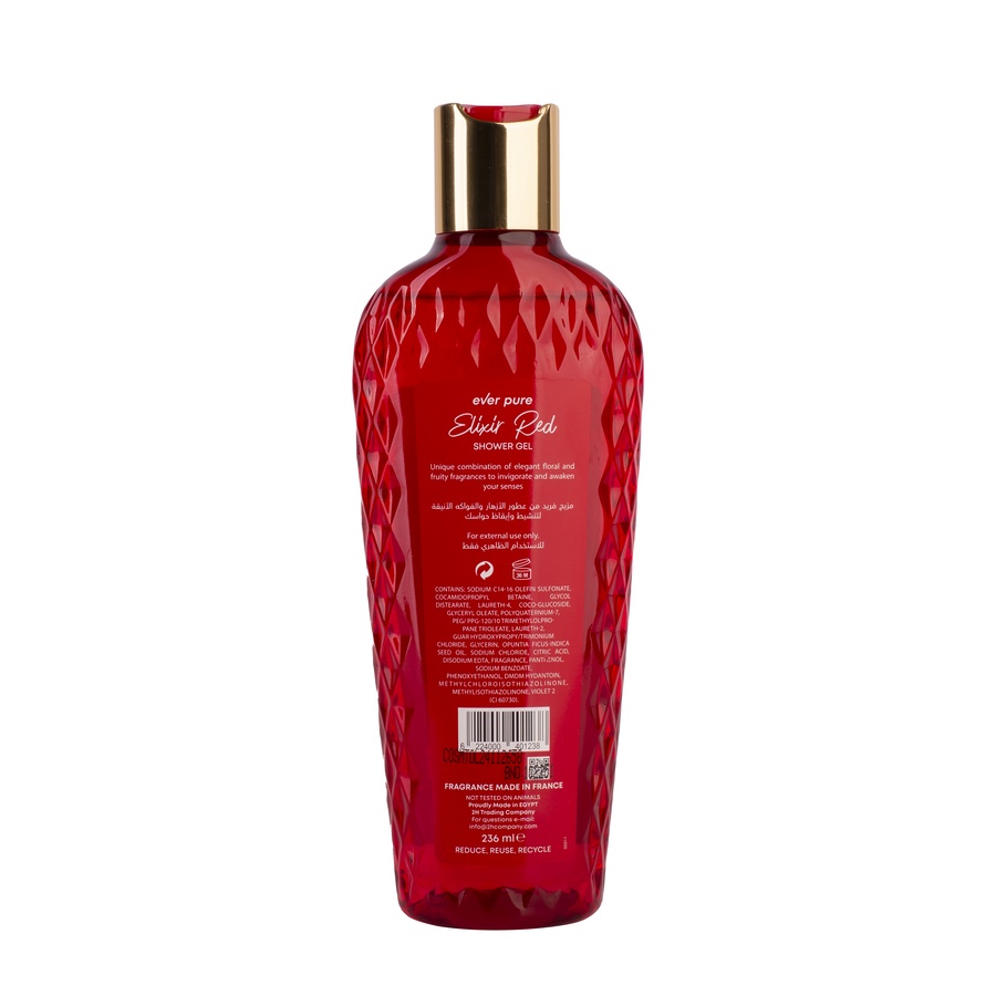 ايفر بيور - شاور جيل - Elixir Red