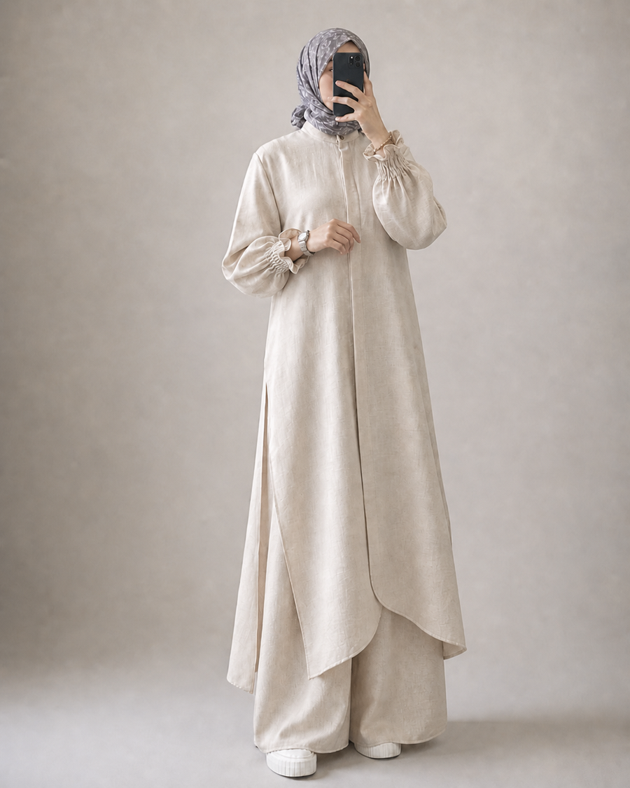 Linen Set | Elegant Modest Two-Piece Set