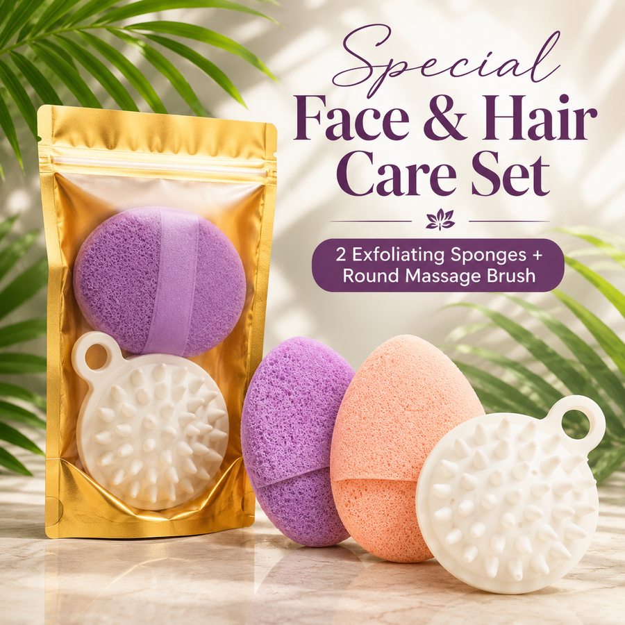 Face & Hair Cair set ( 3 pcs )
