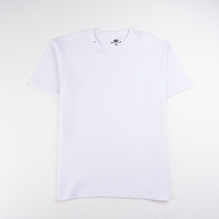 Waffle Cotton T-Shirt — Summer Essential