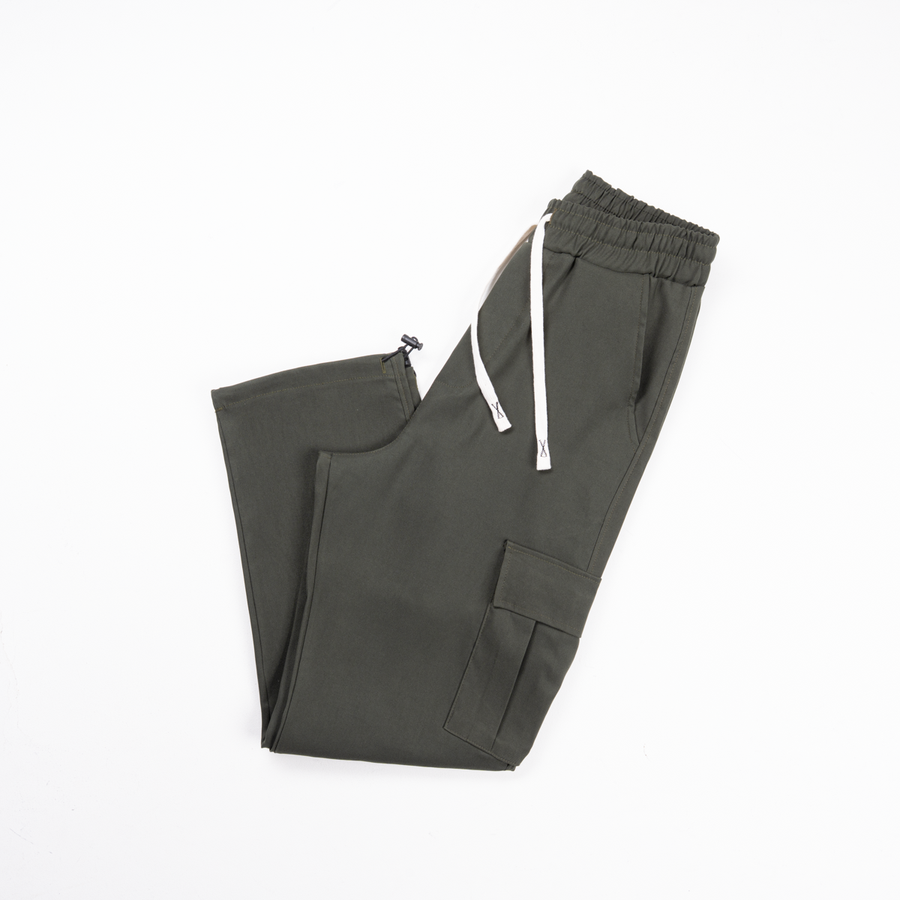 Gabardine Cargo Pants