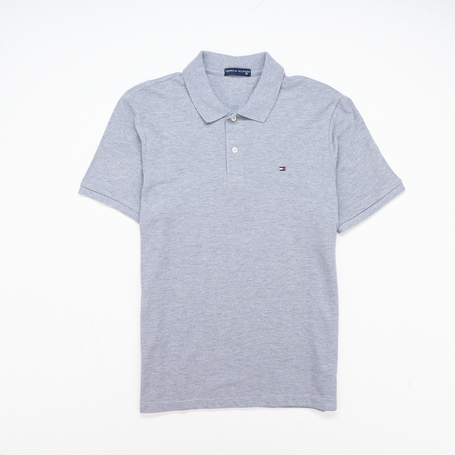 Cotton Polo — Embroidered Collar