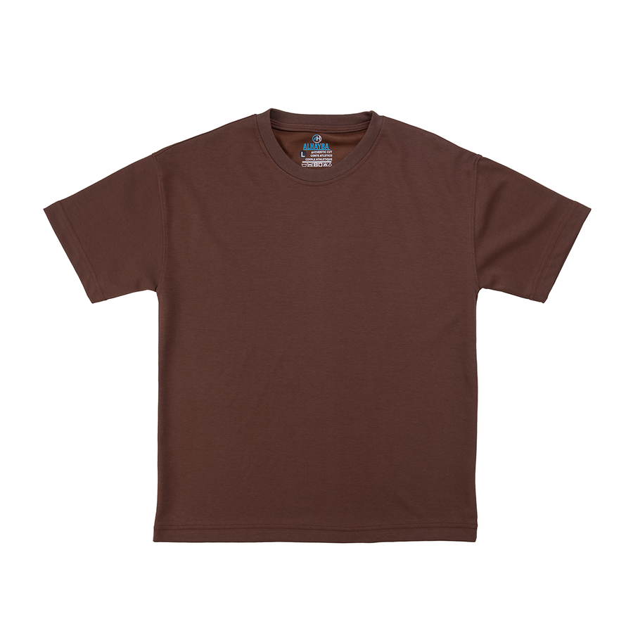 versized Interlock Cotton Tee