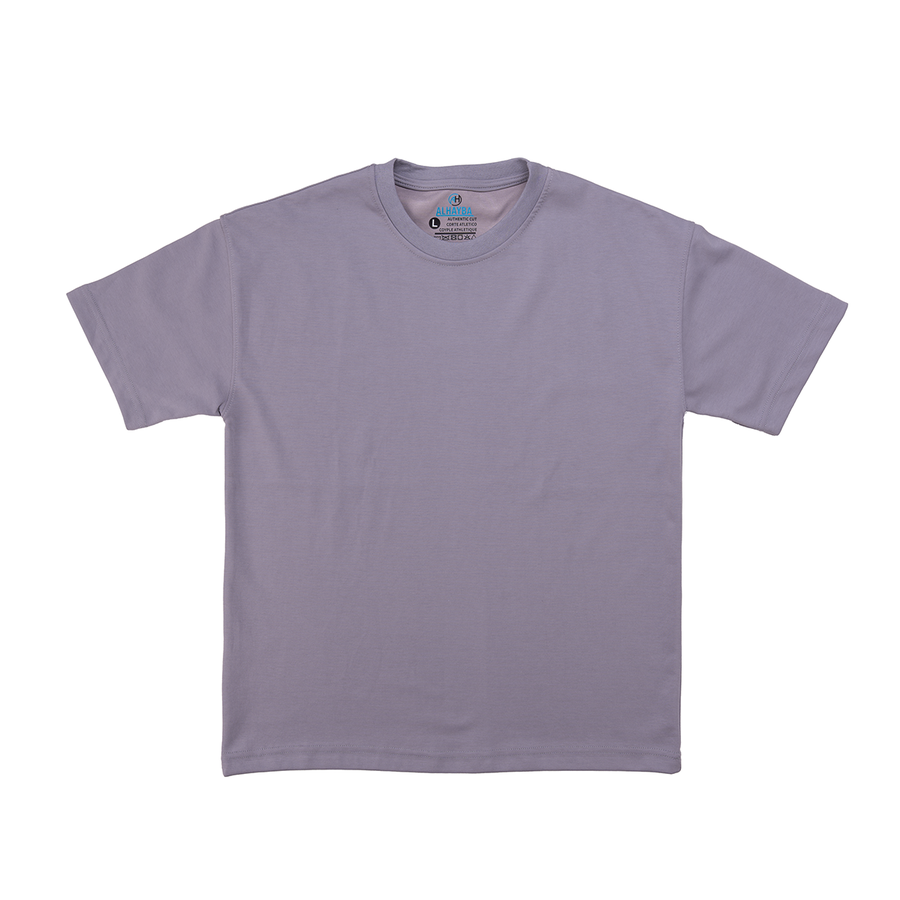 versized Interlock Cotton Tee