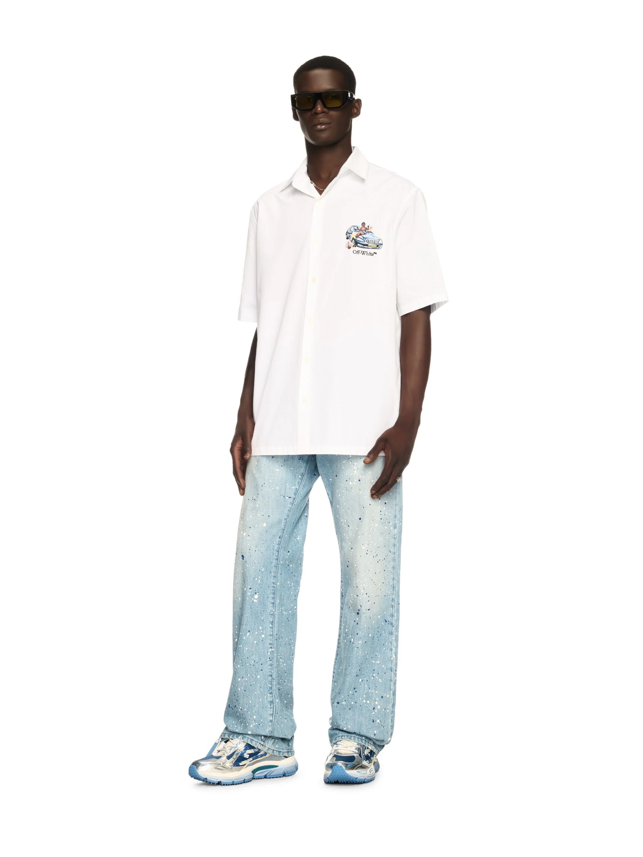 AMR DIAB - Offwhite shirt