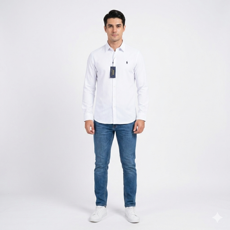  polo Oxford Cotton Shirt — Classic Fit