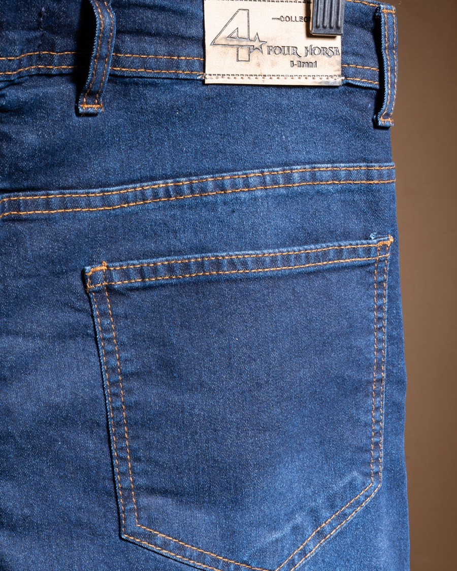 Stretch Denim Regular Fit Jeans