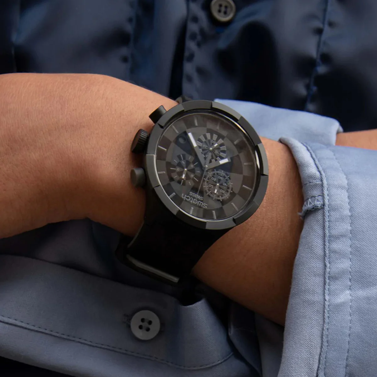 Black Unisex Sport Watch