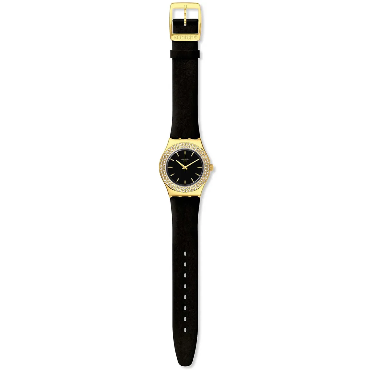Swatch Goldy Show YLG141 Women’s Watch