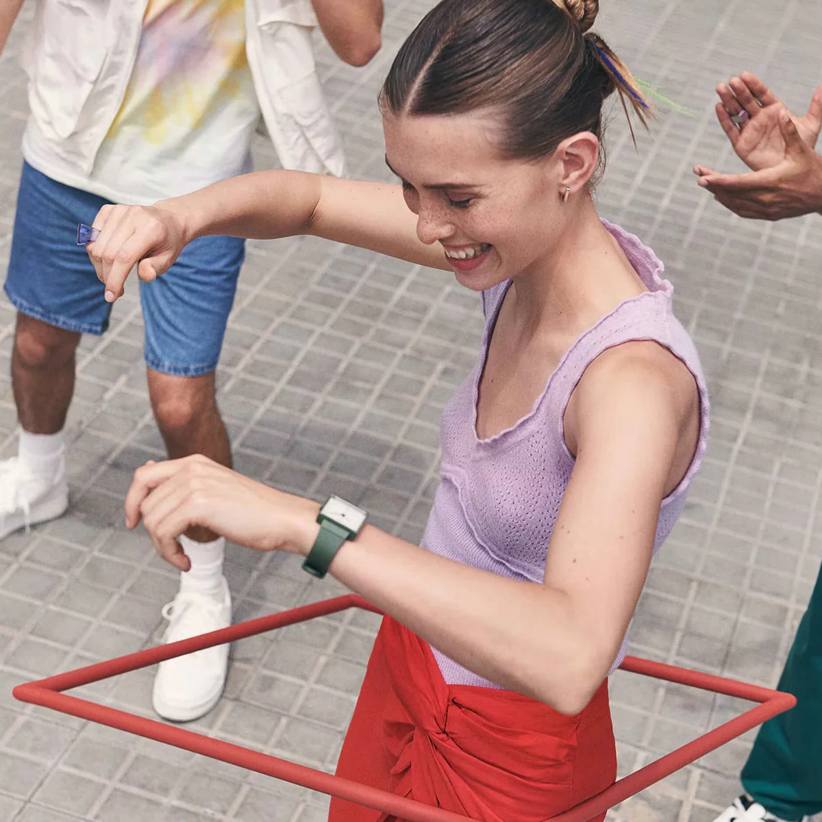 Swatch WHAT IF…GREEN SO34G700 Watch