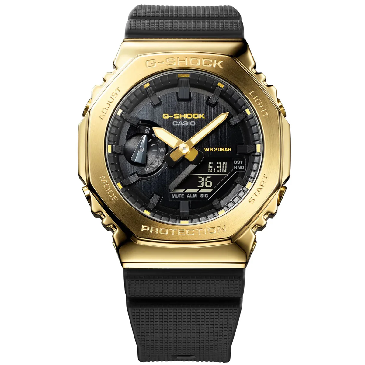 Black & Gold Sport Watch