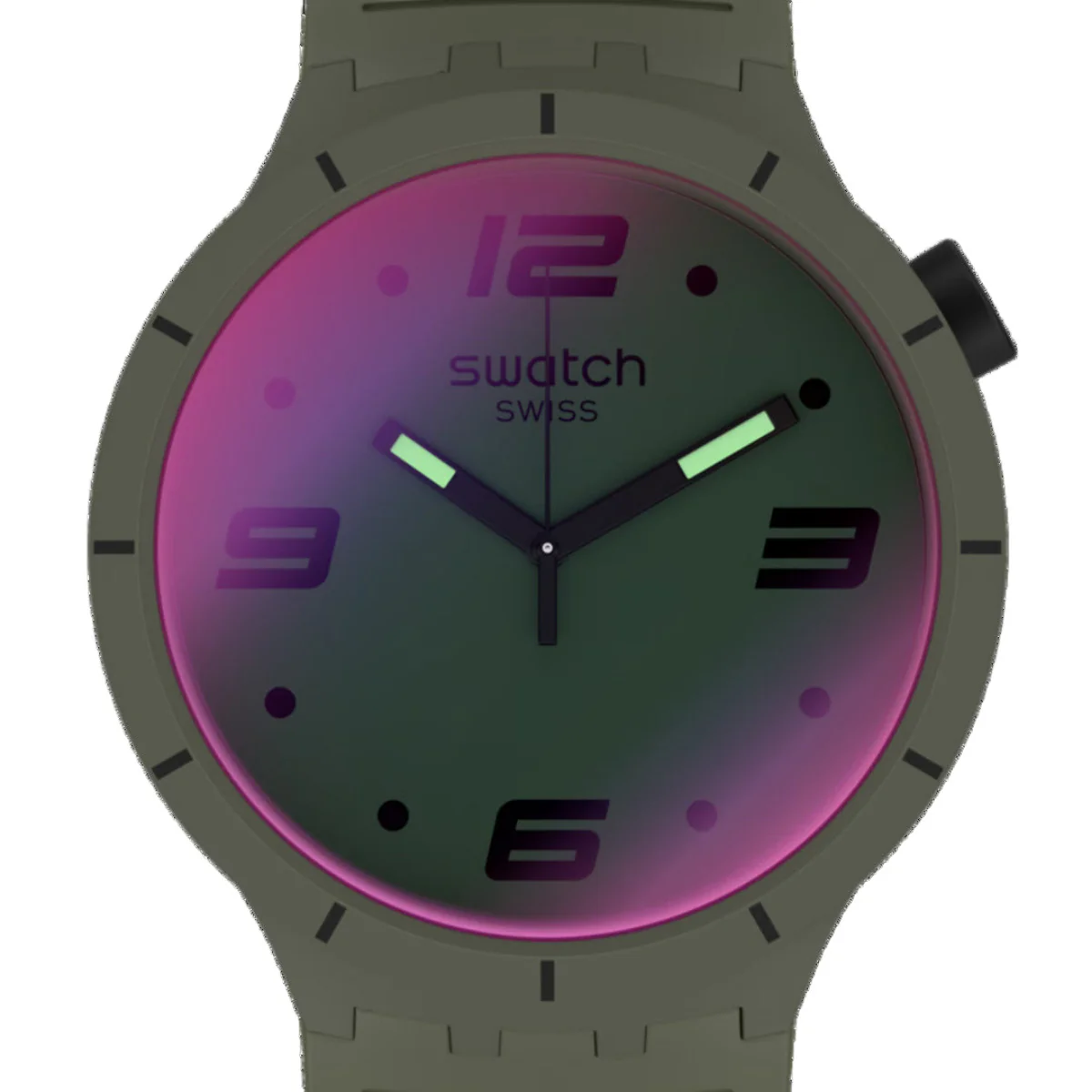 Swatch Futuristic Green SO27M105 Watch