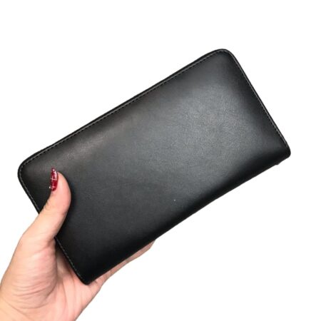 Black Leather Women Wallet