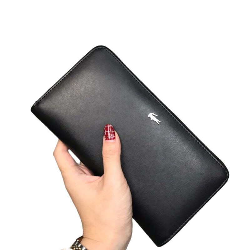 Black Leather Women Wallet