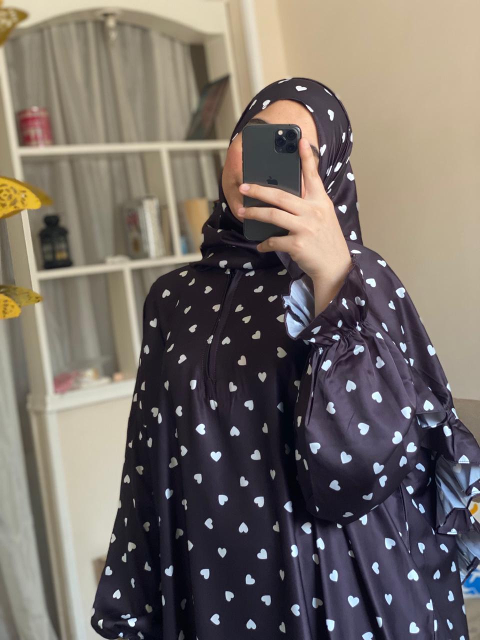اسدال قلوب ستان لون اسود