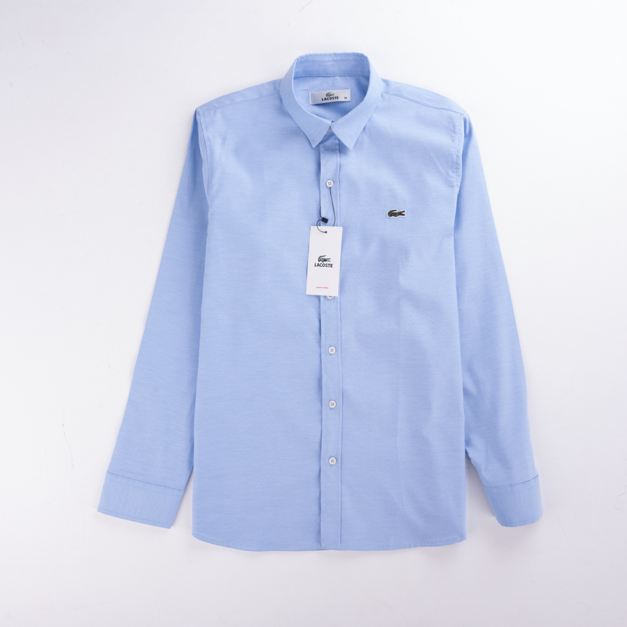Lacoste Cotton Shirt — Regular Fit