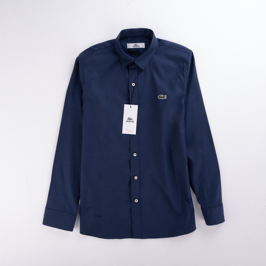 Lacoste Cotton Shirt — Regular Fit