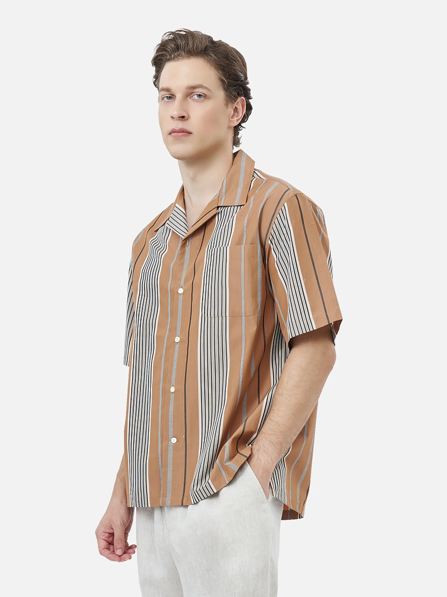 Phan Din Hawaiian Pocket Shirt