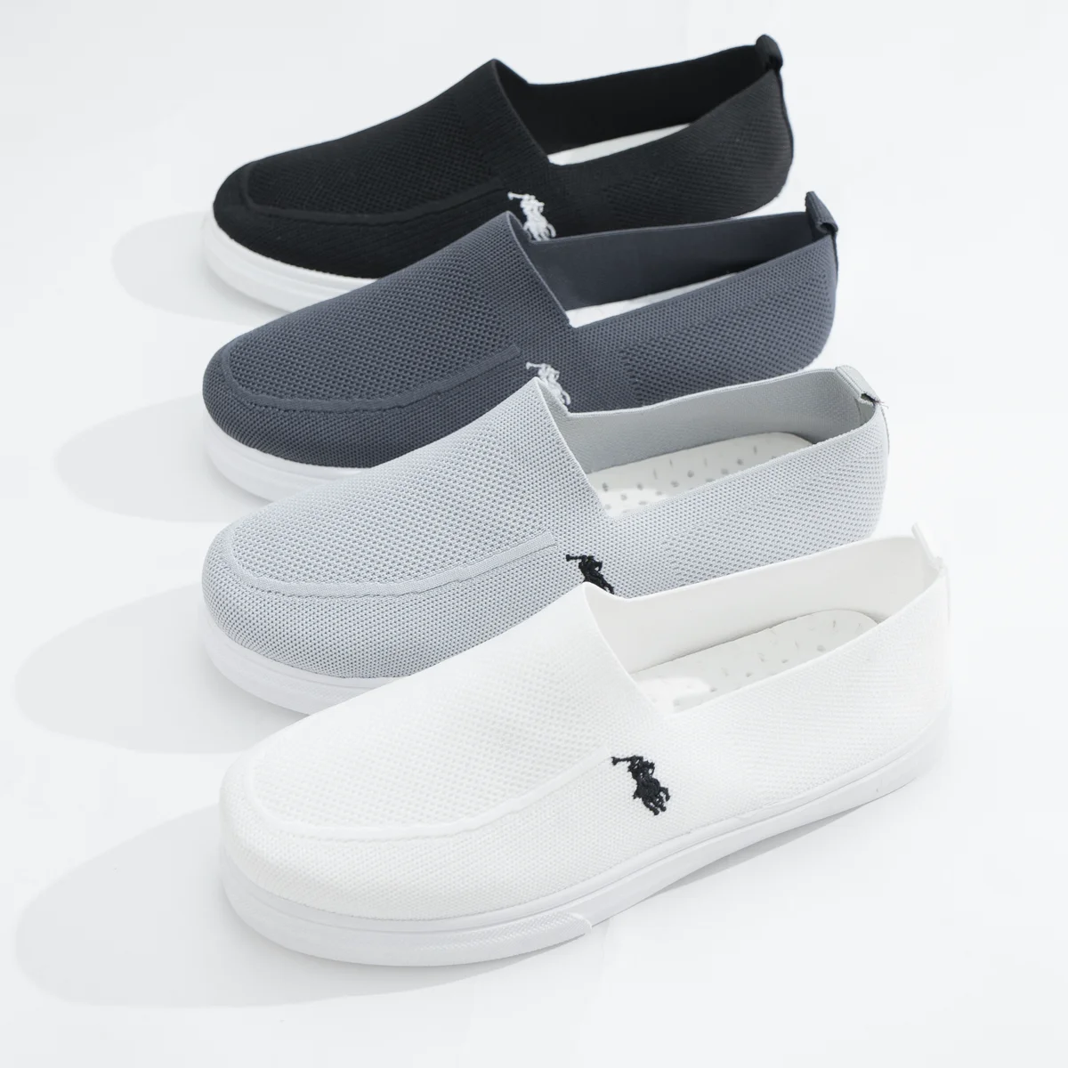  POLO Inspired Knit Sneaker-KRUN2