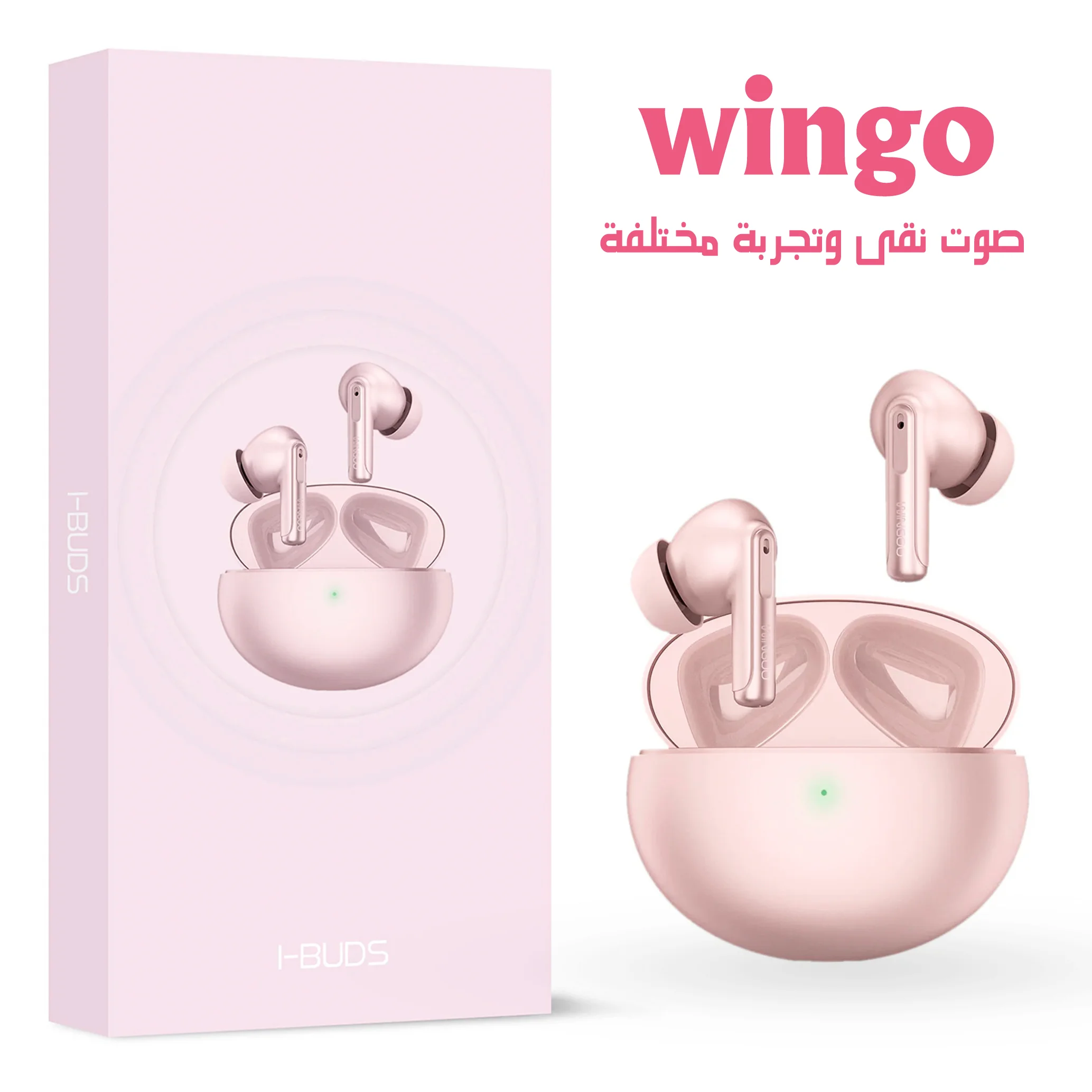 Wingo I-Buds (Pink)