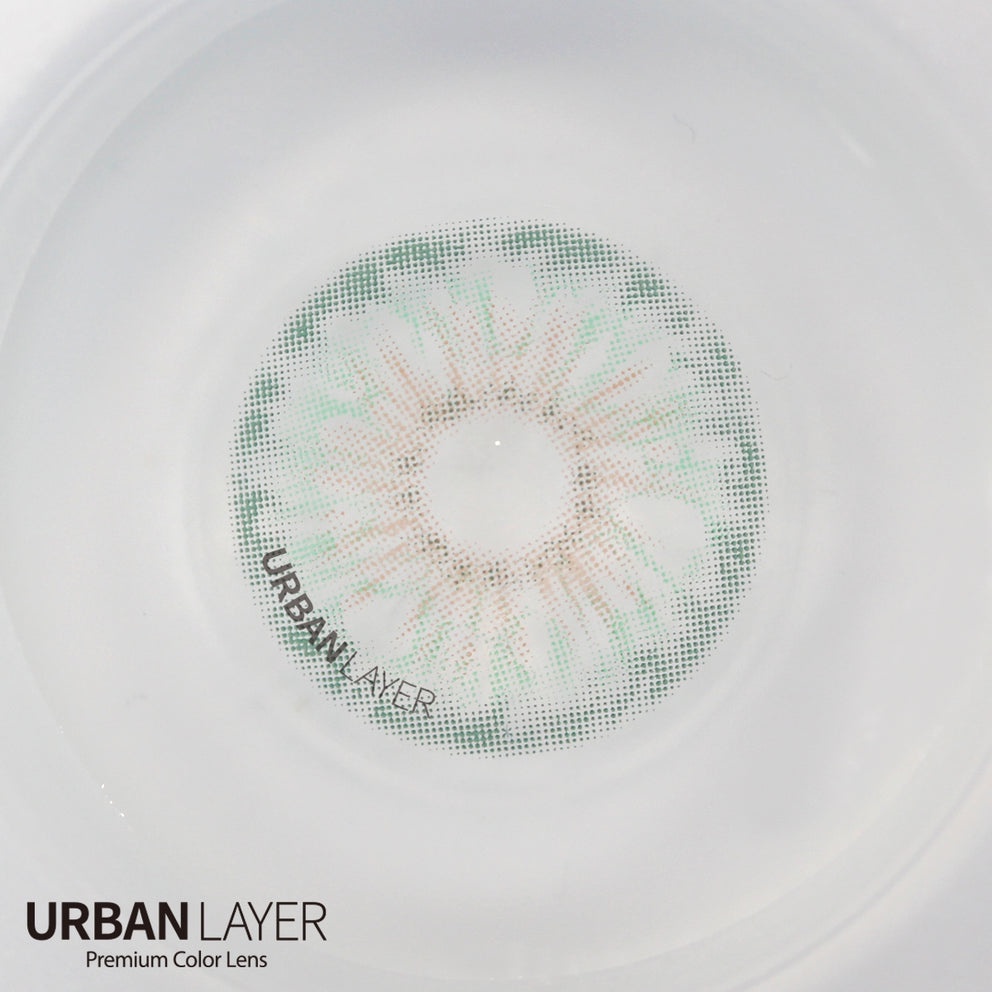 Hockney Emerald Urban Layer Contact Lenses | One Year