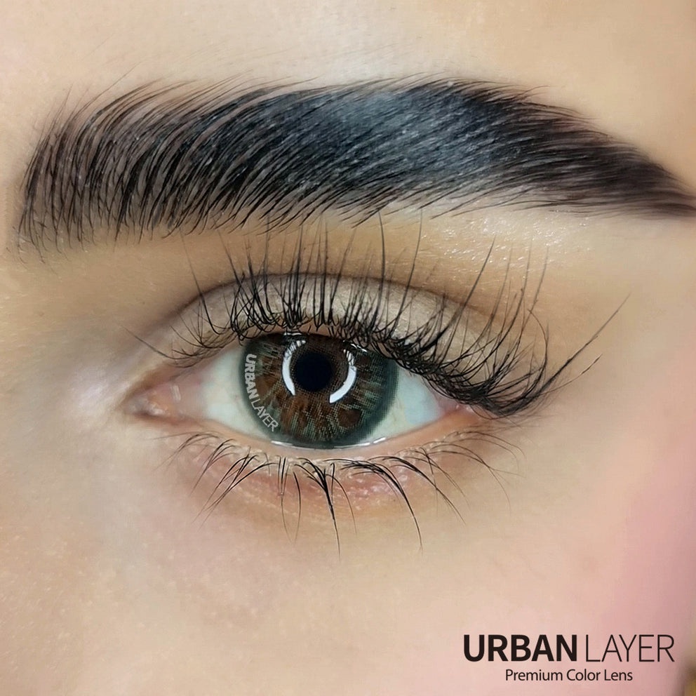 Hockney Emerald Urban Layer Contact Lenses | One Year