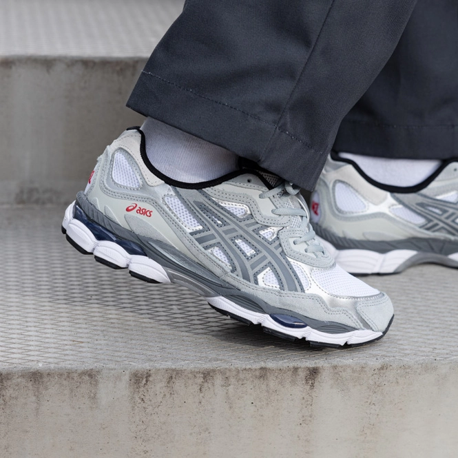 ASICS GEL-NYC White / Steel Grey