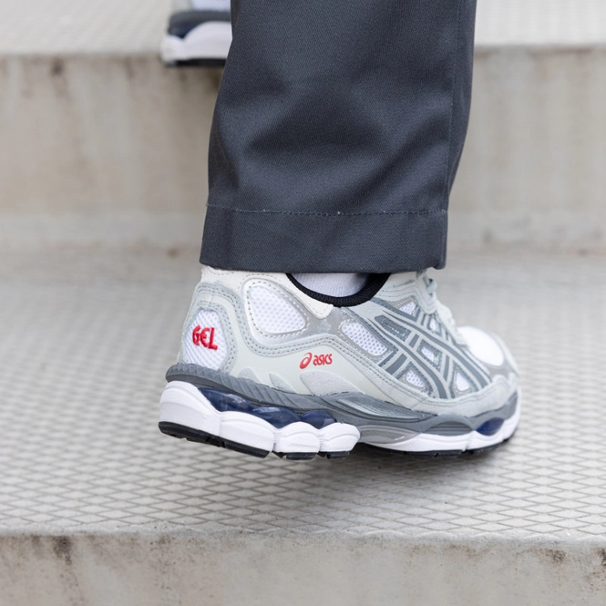 ASICS GEL-NYC White / Steel Grey