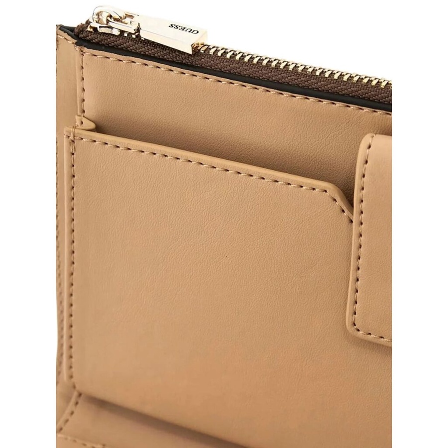 Women’s Wristlet Wallet Organizer with Gold Triangle Hardware