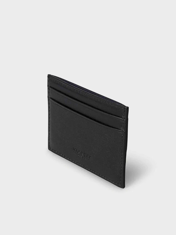 Men's Leather Card Holder With Embossed