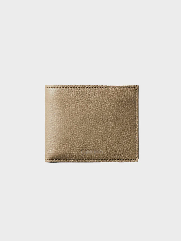  Men's Wallet Leather Billfold W Zip Coin