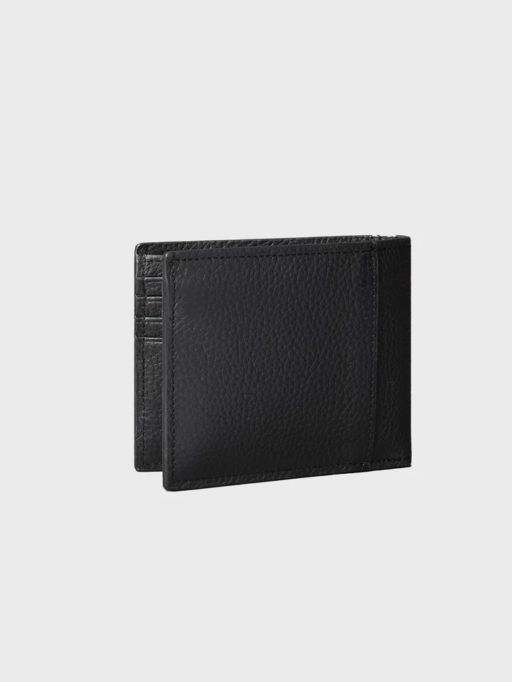  Men's Wallet Leather Billfold W Zip Coin