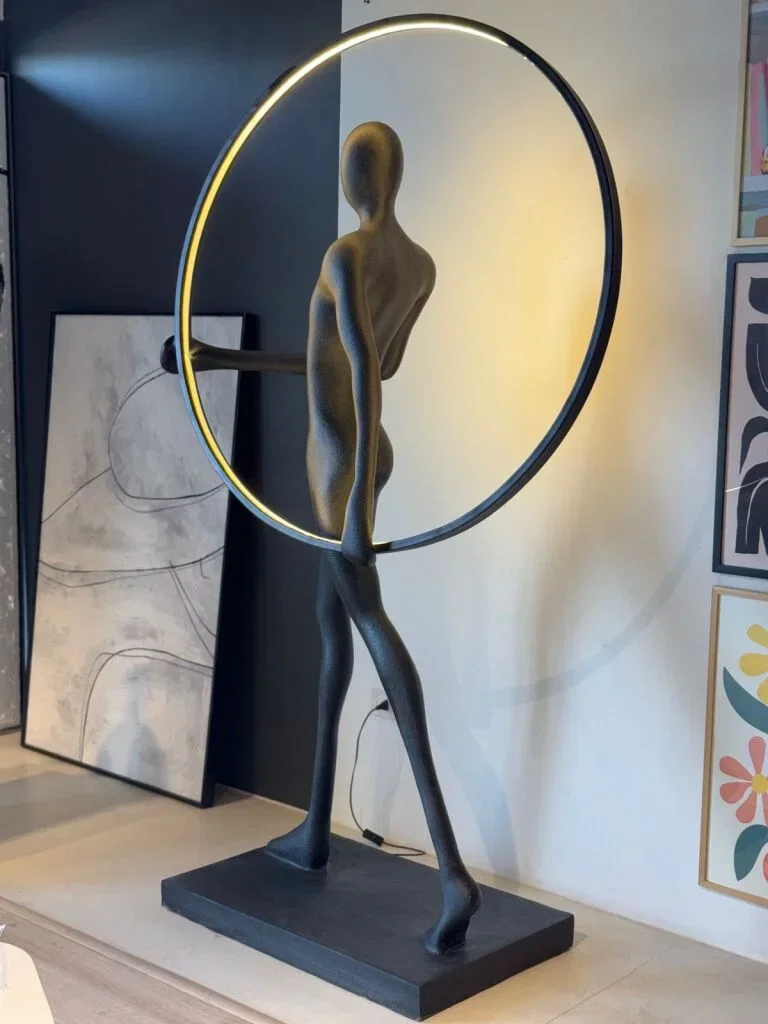 Horizon Walker Sculptural Floor Light