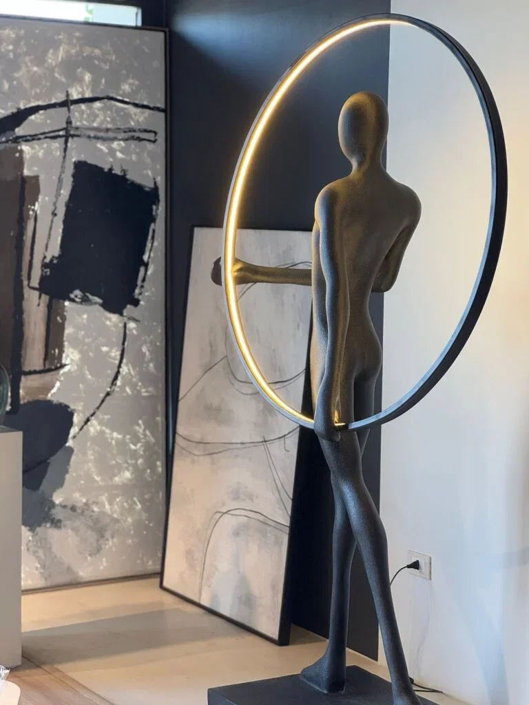 Horizon Walker Sculptural Floor Light