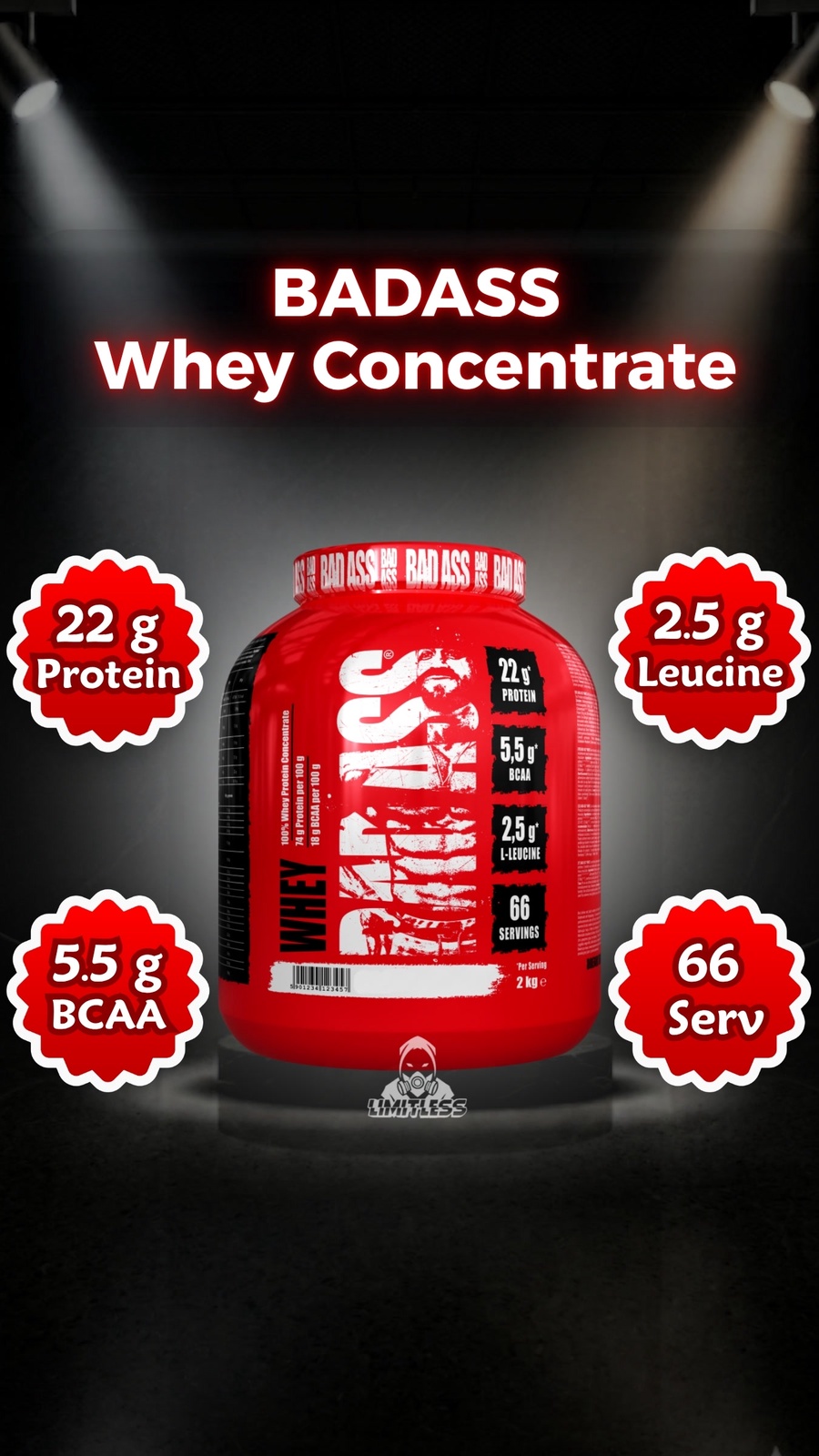 BADASS Whey Concentrate