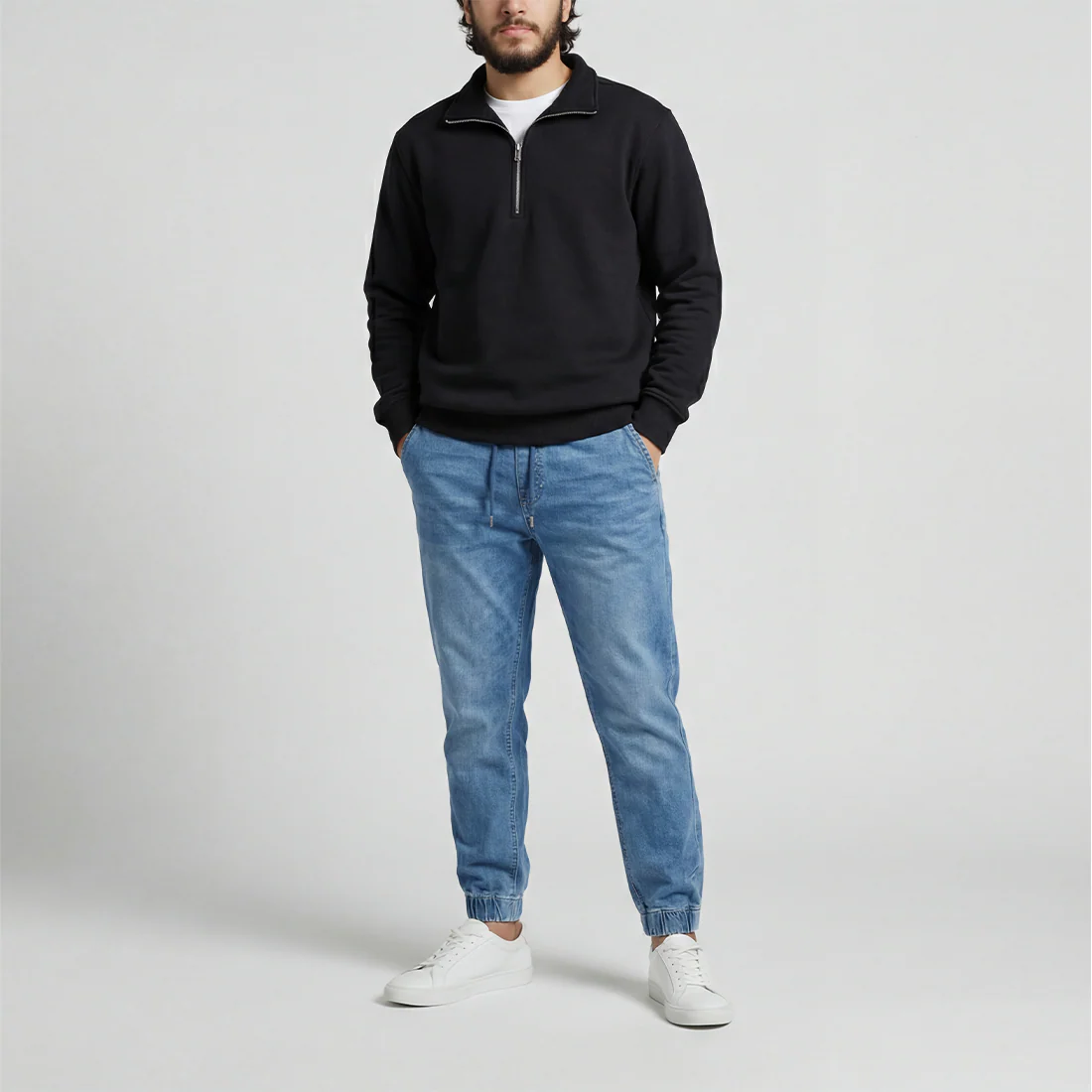 Quarter Zipper