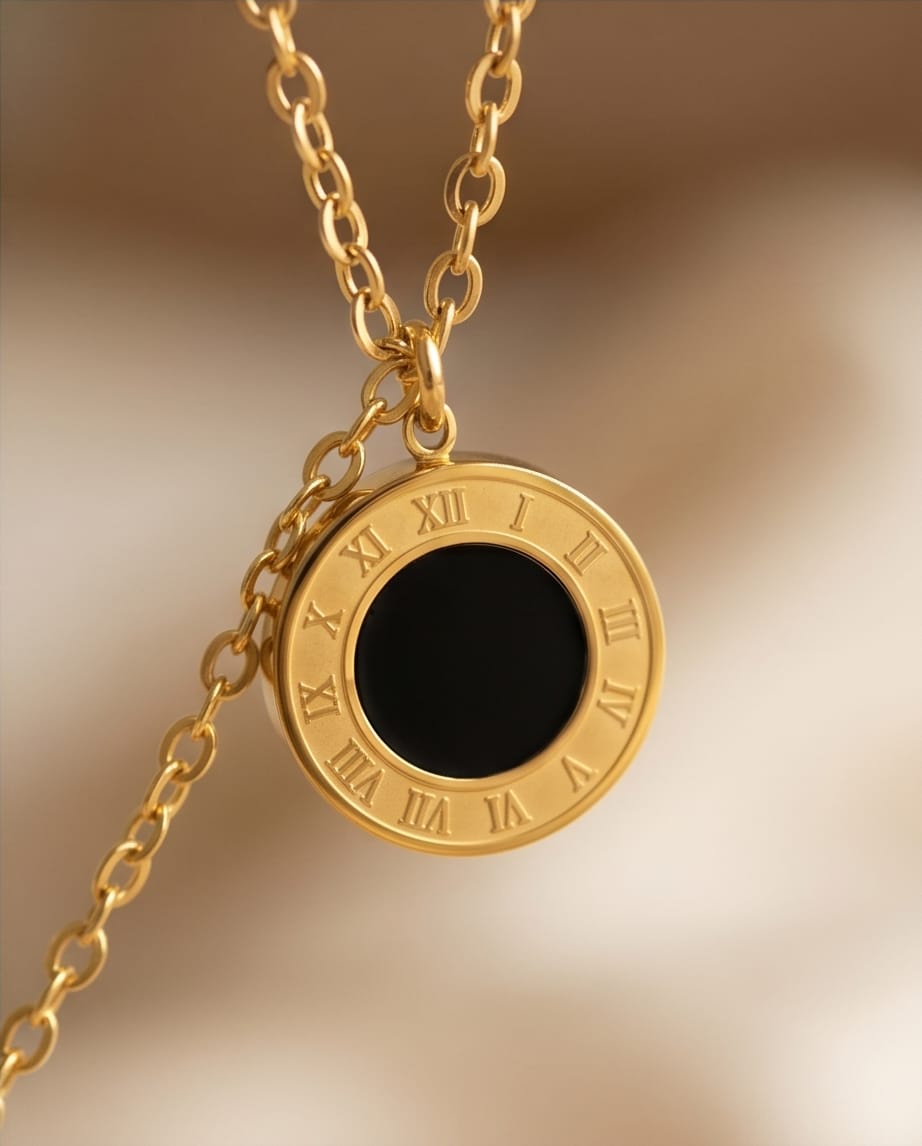 Roman Numeral Lariat Y-Necklace