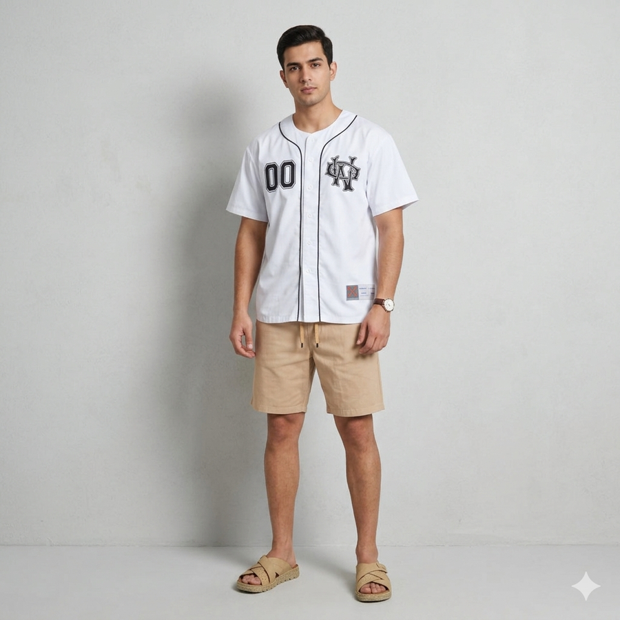 Summer Bundle — Shirt + Shorts + Leather Slippers