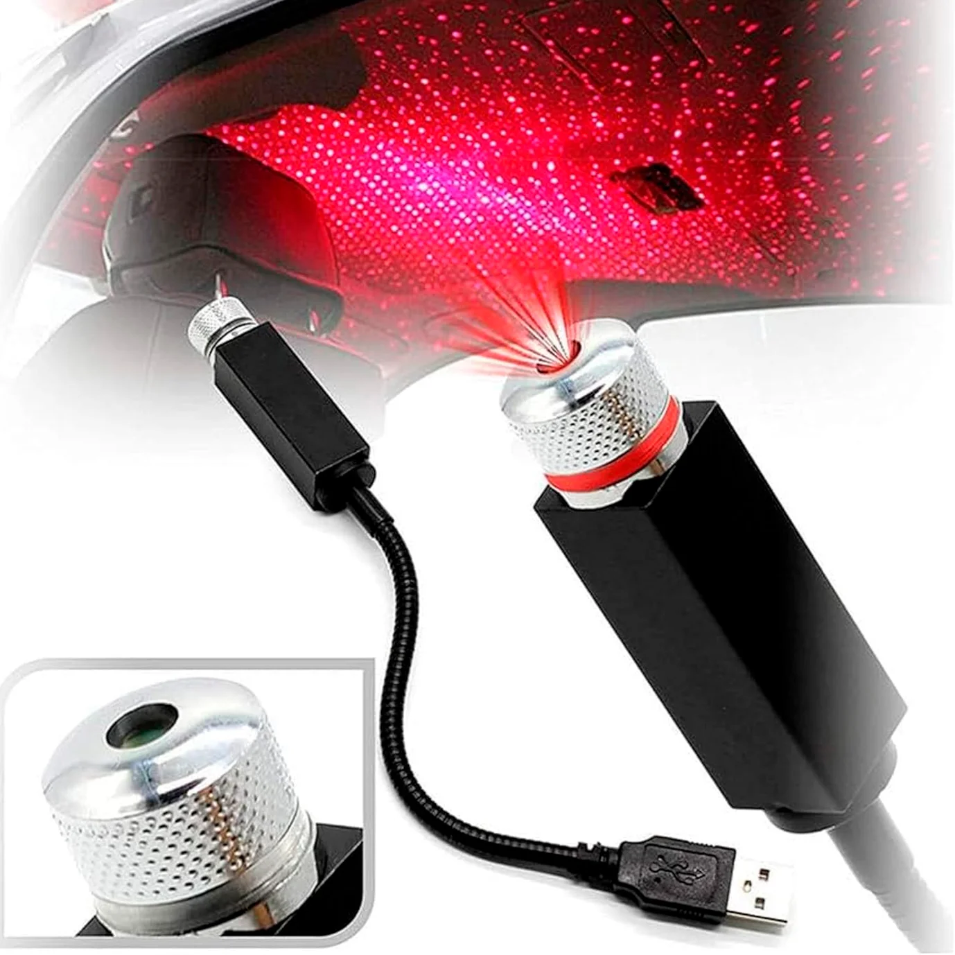 ليزر USB للسيارة او المنزل