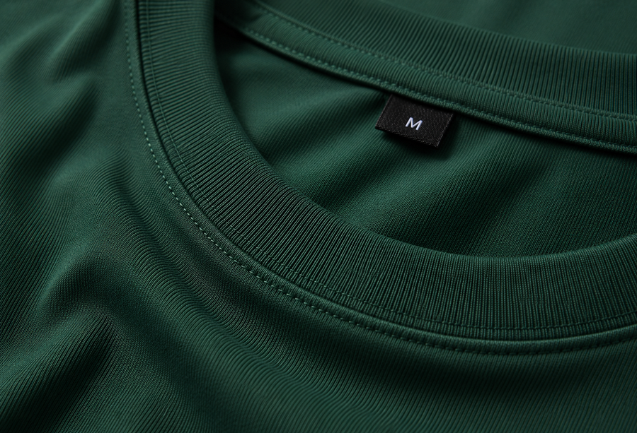 تيشيرت Essential Oversized الأخضر الداكن – ستايل Minimal عصري